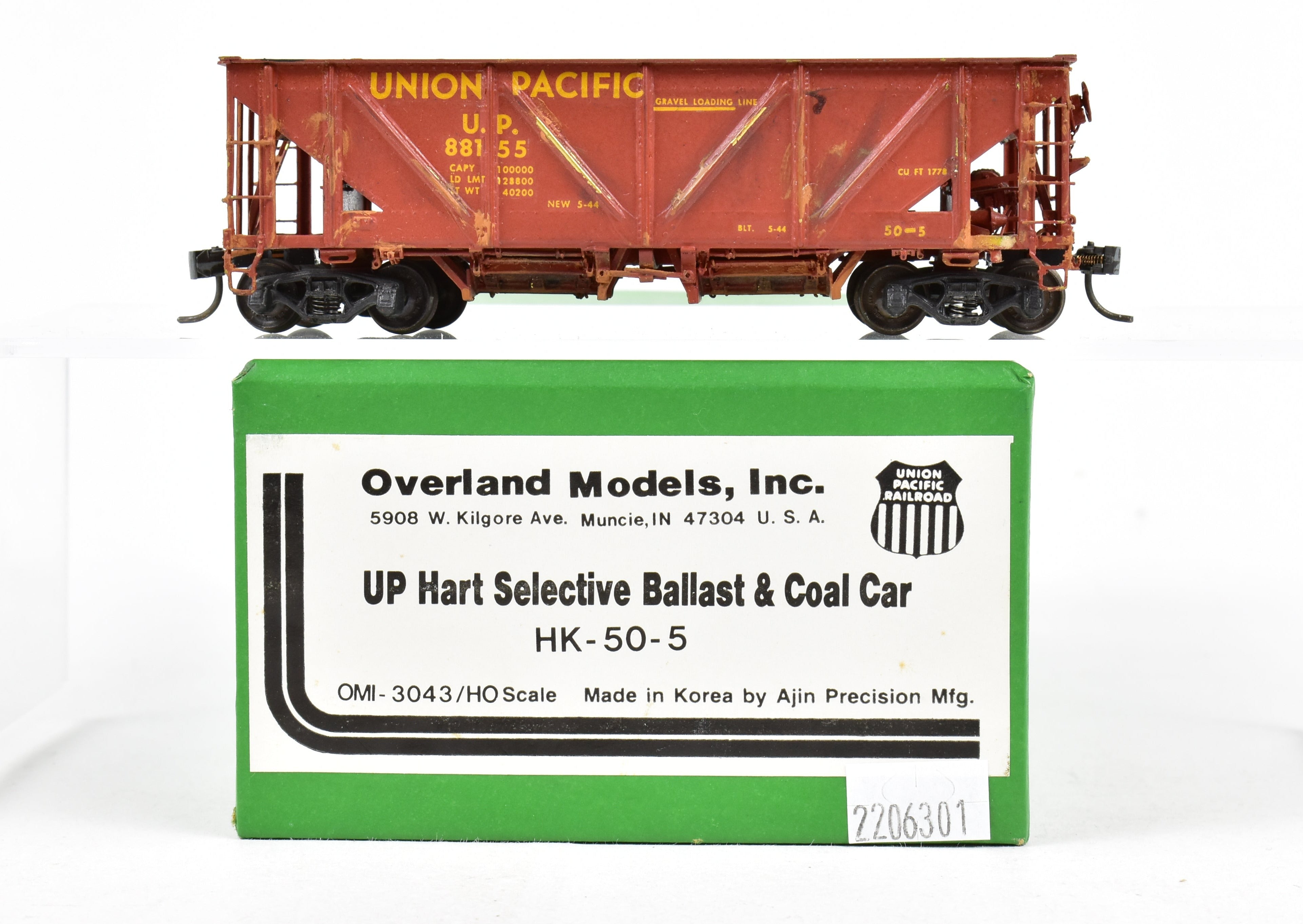 HO Brass OMI - Overland Models Inc. Various Roads GE U30C