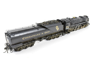 HO Brass CIL - Challenger Imports C&O - Chesapeake & Ohio Class J-2 4-8-2 Washington Cameo Version FP DCC and Sound