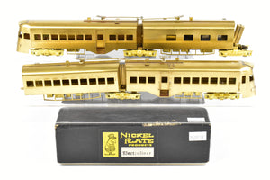 HO Brass NPP - Nickel Plate Products CNS&M - North Shore Line "Electroliner" 4 Car Set