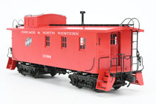Load image into Gallery viewer, O Brass DVP - Division Point C&amp;NW - Chicago &amp; North Western Cupola Caboose w/o Windows Factory Painted No. 12388 ONE END DOOR LOOSE
