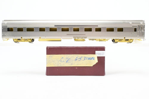 HO Brass Shoreham Shops CB&Q/D&RGW/WP California Zephyr 6-5 Pullman Sleeper CZ-07