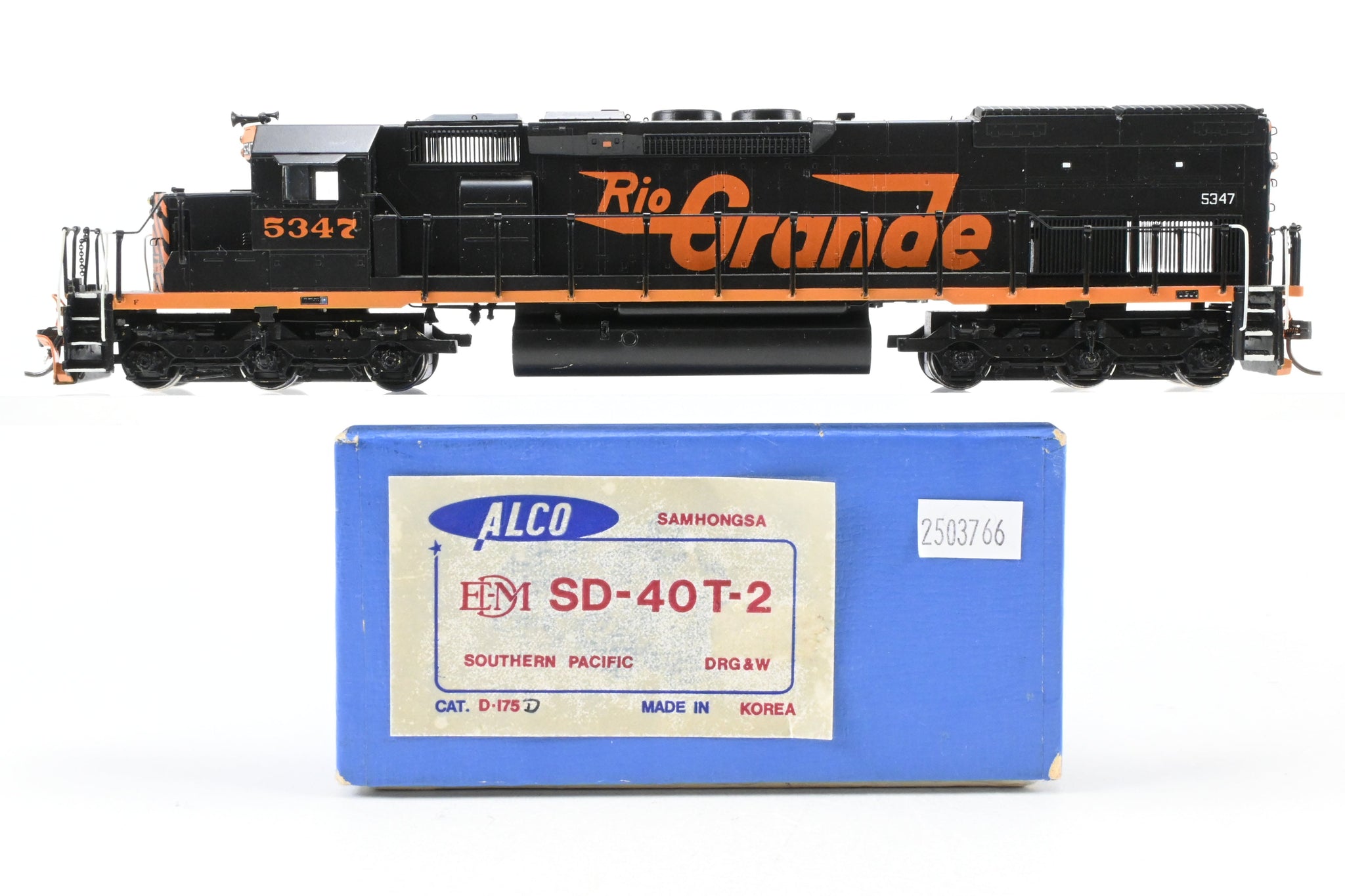 クマタ貿易(ALCO)HOゲージ EMD SD-40-2 未塗装完成品