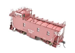 HO Brass CON DVP - Division Point AT&SF - Santa Fe Peaked Roof Caboose With Antenna FP