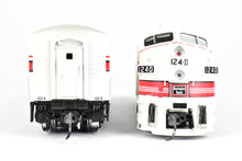 Load image into Gallery viewer, HO Brass CON DVP - Division Point CB&amp;Q - Burlington EMD F3 A/A Set Factory Painted Nos. 122-A/124-D
