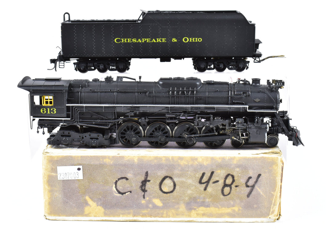 HO Brass Gem Models C&O - Chesapeake & Ohio 4-8-4 J-3a Greenbrier Custom Painted No. 613