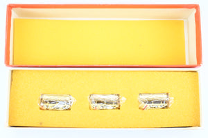 HOn3 Brass PSC - Precision Scale Co. West Side lumber Co. PC&F Side Dump Ballast Car Set of 3