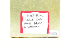 Load image into Gallery viewer, HO Brass NWSL - Northwest Short Line N.O.T.&amp; M. - New Orleans, Texas, &amp; Mexico Railroad MP - Missouri Pacific Tank Car Pro-Paint No. 6078 by Joe  G. Collias
