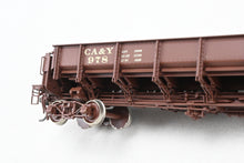 Load image into Gallery viewer, HO Brass W&amp;R Enterprises Various Roads Clark Car Co. 30 Cu. Yd. Side Dump Car Custom Painted FICTIONAL RAILROAD No. 978
