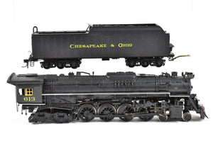 HO Brass Gem Models C&O - Chesapeake & Ohio 4-8-4 J-3a Greenbrier Custom Painted No. 613