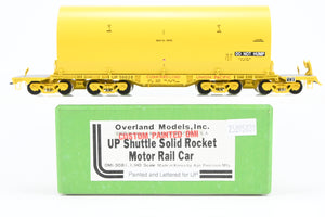 HO Brass CON OMI - Overland Models, Inc. UP - Union Pacific NASA Shuttle Solid Rocket Motor Rail Car Factory Painted No. 50020.