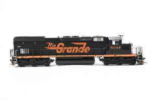 HO Brass Alco Models D&RGW - Rio Grande EMD SD-40T-2 Diesel Custom Painted No. 5347