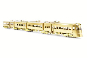 HO Brass NPP - Nickel Plate Products CNS&M - North Shore Line "Electroliner" 4-Car Set
