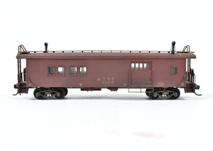 HO Brass Hallmark Models ATSF - Santa Fe Transfer Caboose Custom Painted and Weathered