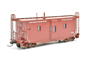 HO Brass OMI - Overland Models, Inc. NP - Northern Pacific Wood Bay Window Caboose FP No. 1532