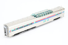 Load image into Gallery viewer, HO Brass TCY - The Coach Yard Amtrak Ex. ATSF - Santa Fe 1950 Pullman Lightweight Pleasure Dome Pro-Painted &amp; Detailed by Boyd Reyes
