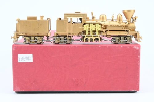 HOn3 Brass PSC - Precision Scale Co. Westside Lumber Co. 3-Truck Shay #10