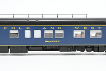 Load image into Gallery viewer, HO NEW Brass NBL - North Bank Line N&amp;W - Norfolk &amp; Western Business Car #300 “Roanoke” in Blue

