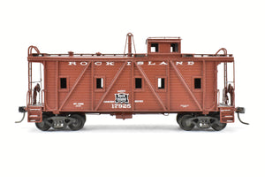 HO Brass OMI - Overland Models, Inc. CRI&P - Rock Island Outside Braced Wood Caboose CP No.17925 w/Replacement Trucks