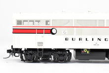 Load image into Gallery viewer, HO Brass CON DVP - Division Point CB&amp;Q - Burlington EMD F3 A/A Set Factory Painted Nos. 122-A/124-D
