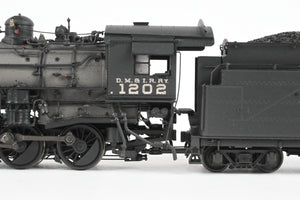HO Brass PSC - Precision Scale Co. DM&IR - Duluth Missabe & Iron Range 2-8-0 Intermediate Version Factory Painted & Lightly Weathered W/Grey Boiler #1202