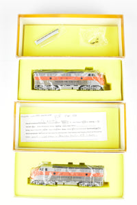 HO Brass Oriental Limited WP - Western Pacific EMD F3A/F3A Phase II Set 1500 HP Each Factory Painted and Plated