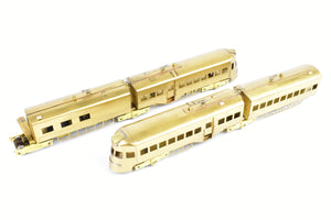 HO Brass NPP - Nickel Plate Products CNS&M - North Shore Line "Electroliner" 4-Car Set