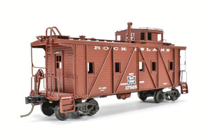 HO Brass OMI - Overland Models, Inc. CRI&P - Rock Island Outside Braced Wood Caboose CP No.17925 w/Replacement Trucks