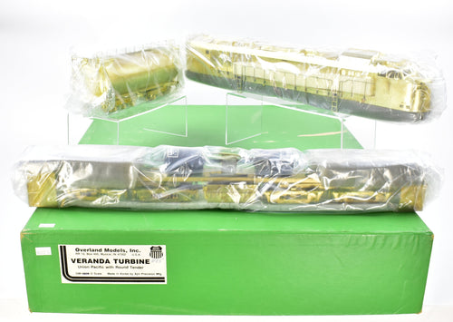 O Brass OMI - Overland Models, Inc. UP - Union Pacific Veranda Turbine Round Tender Nos. 61-75 BRAND NEW!