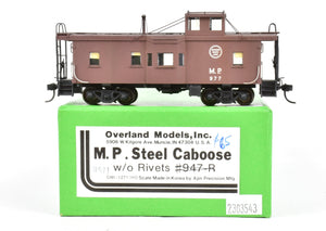 HO Brass OMI - Overland Models, Inc. MP - Missouri Pacific Cupola & Bay Window Caboose - Painted Wrong Box