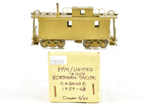 Load image into Gallery viewer, HO Brass PFM-United NP - Northern Pacific Wood Caboose Unpainted

