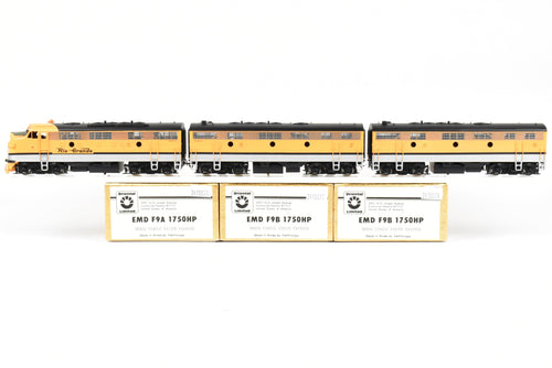 HO Brass Oriental Limited D&RGW - Rio Grande EMD F9 ABB Set 1750 HP Each, Factory Painted