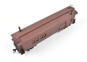 HO Brass Hallmark Models ATSF - Santa Fe Transfer Caboose Custom Painted and Weathered