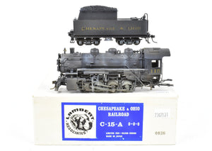 HO Brass Lambert C&O - Chesapeake & Ohio C-15a 0-8-0 Painted #115