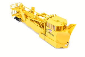 HO Brass OMI - Overland Models Inc. UP - Union Pacific Jordan Spreader Front Cab High Blade 2004 Run FP Yellow No. 903021