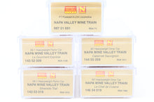 Load image into Gallery viewer, N Microtrains Line Napa Valley Wine Train 4-Pack w/Bonus FT Powered A-unit
