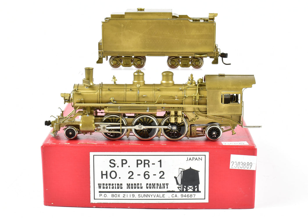 HO Brass Westside Model Co. SP - Southern Pacific Class PR-1 2-6-2 Prairie