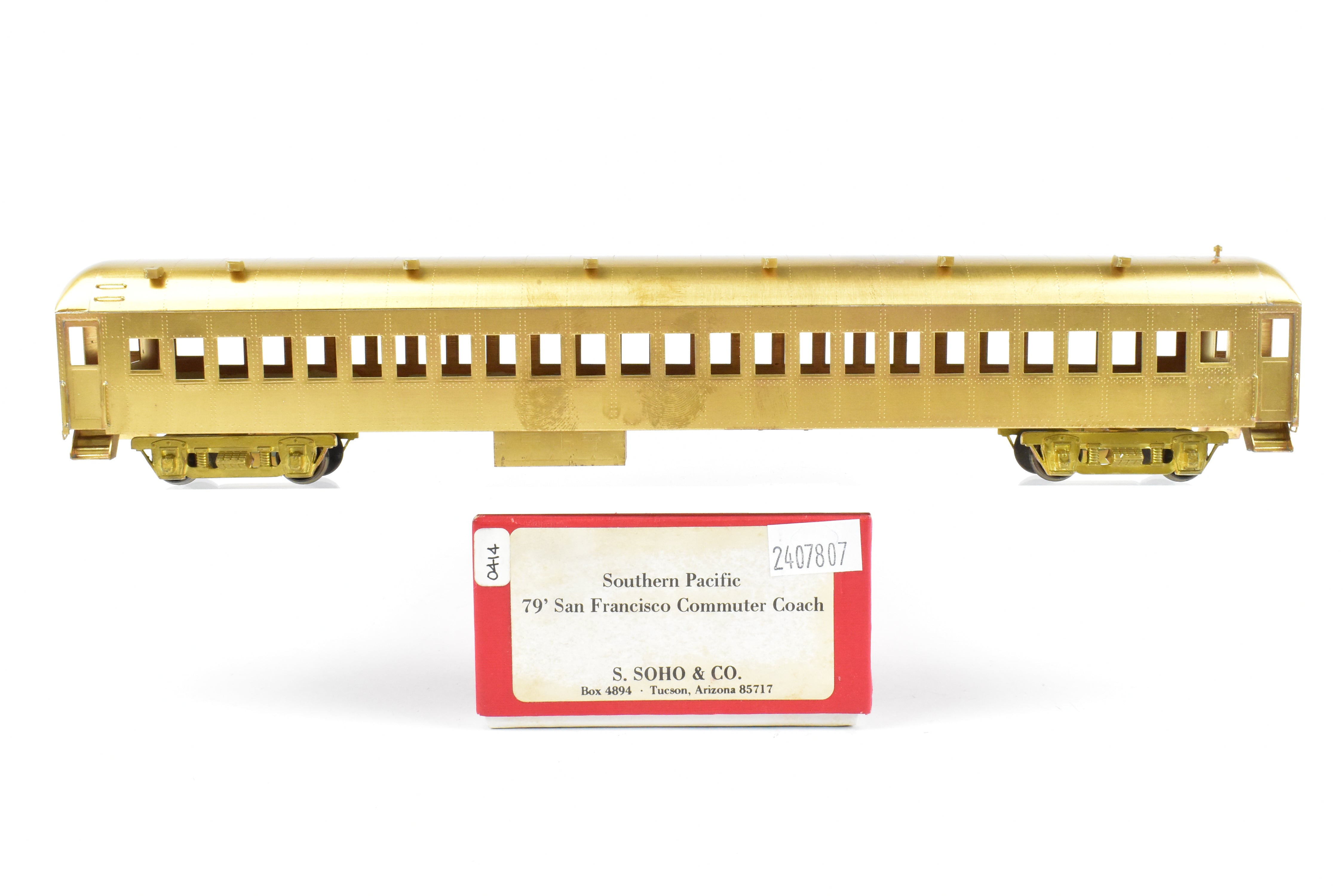 HO Brass Soho SP - Southern Pacific 79' San Francisco Commuter