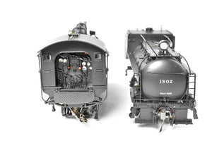 HO Brass CON PSC - Precision Scale Co. SP - Southern Pacific M-6 Class 2-6-0 Factory Painted No. 1802