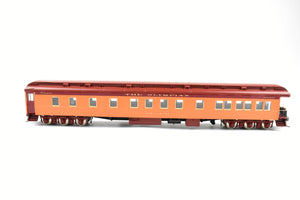 HO Brass Shoreham Shops MILW - Milwaukee Road Pullman Plan 3959B 3-2 Heavyweight Observation Lounge Pro-Painted REBOXX