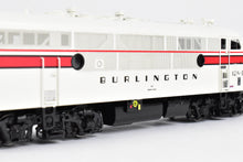 Load image into Gallery viewer, HO Brass CON DVP - Division Point CB&amp;Q - Burlington EMD F3 A/A Set Factory Painted Nos. 122-A/124-D
