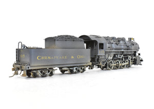 HO Brass Lambert C&O - Chesapeake & Ohio C-15a 0-8-0 Custom Painted #115 DCC & Sound