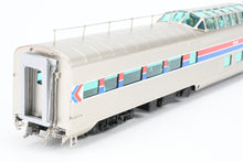 Load image into Gallery viewer, HO Brass TCY - The Coach Yard Amtrak Ex. ATSF - Santa Fe 1950 Pullman Lightweight Pleasure Dome Pro-Painted &amp; Detailed by Boyd Reyes
