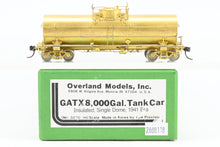 Load image into Gallery viewer, HO Brass OMI - Overland Models, Inc. Various Roads GATX 8,000 Gallon Insulated Single-Dome Tank Car 1941 Era
