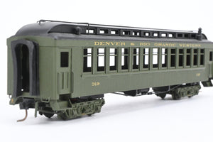 HOn3 Brass Soho D&RGW - Denver & Rio Grande Western #319 Coach Custom Painted