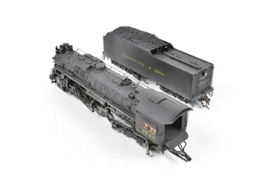 HO Brass PSC - Precision Scale Co. C&O- Chesapeake & Ohio K-4 Class 2-8-4 "Kanawha" FP & Weathered No. 2733 DCC and Sound