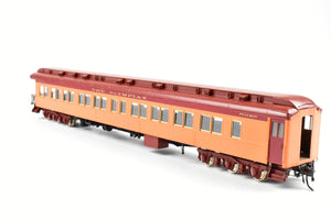 HO Brass Shoreham Shops MILW - Milwaukee Road Pullman Plan 3959B 3-2 Heavyweight Observation Lounge Pro-Painted REBOXX