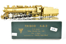 Load image into Gallery viewer, HO Brass PFM - Toby SLSF - Frisco 4-8-2 Mountain w/Plated Cylinder Covers
