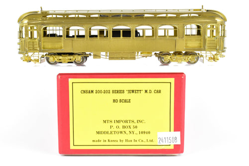 HO Brass MTS Imports CNS&M - North Shore Line 200 - 202 Series 