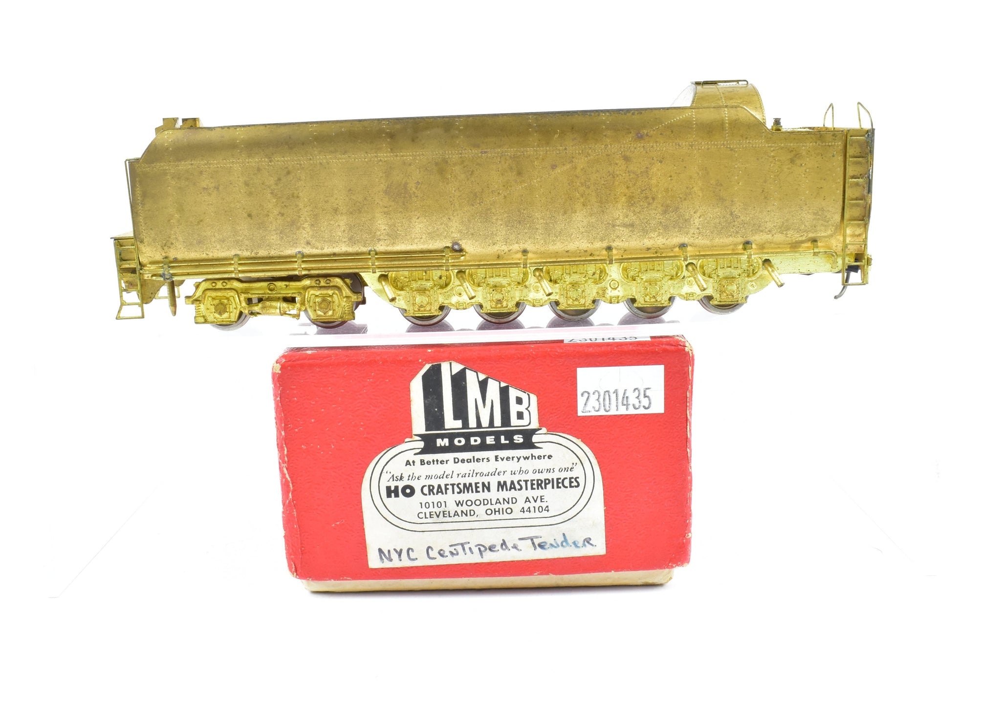 HO Brass LMB Models NYC - New York Central PT-4 Centipede Tender Only –  ReSourced Rails