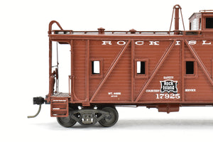 HO Brass OMI - Overland Models, Inc. CRI&P - Rock Island Outside Braced Wood Caboose CP No.17925 w/Replacement Trucks